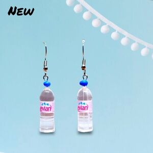 đź’ť New Acrylic lightweight Mineral Water Bottles Cute Womens Drop Earrings